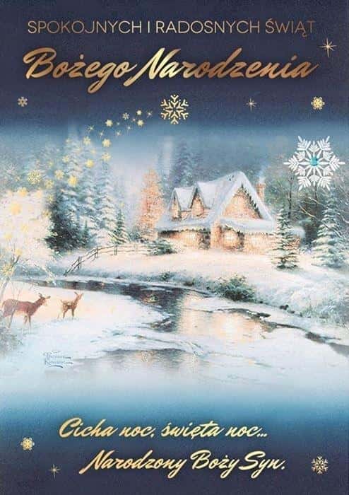 Passion Plus Greeting Card B6 PP-2121 Christmas - a unique Christmas gift