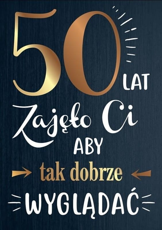 Kukartka Passion Premium - Greeting card for 50th birthday B6