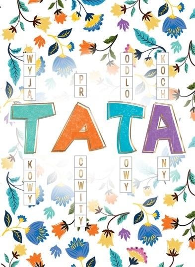 Henry Greeting Card B6 Dad Crossword - perfect gift for dad