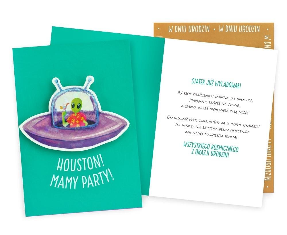 Karnet B6 Universal ufo - perfect for any occasion