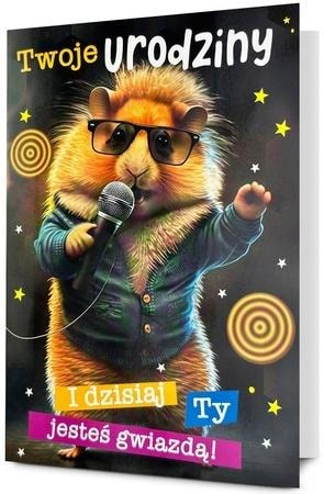 Pan Dragon B6 Birthday Card - perfect as a gift