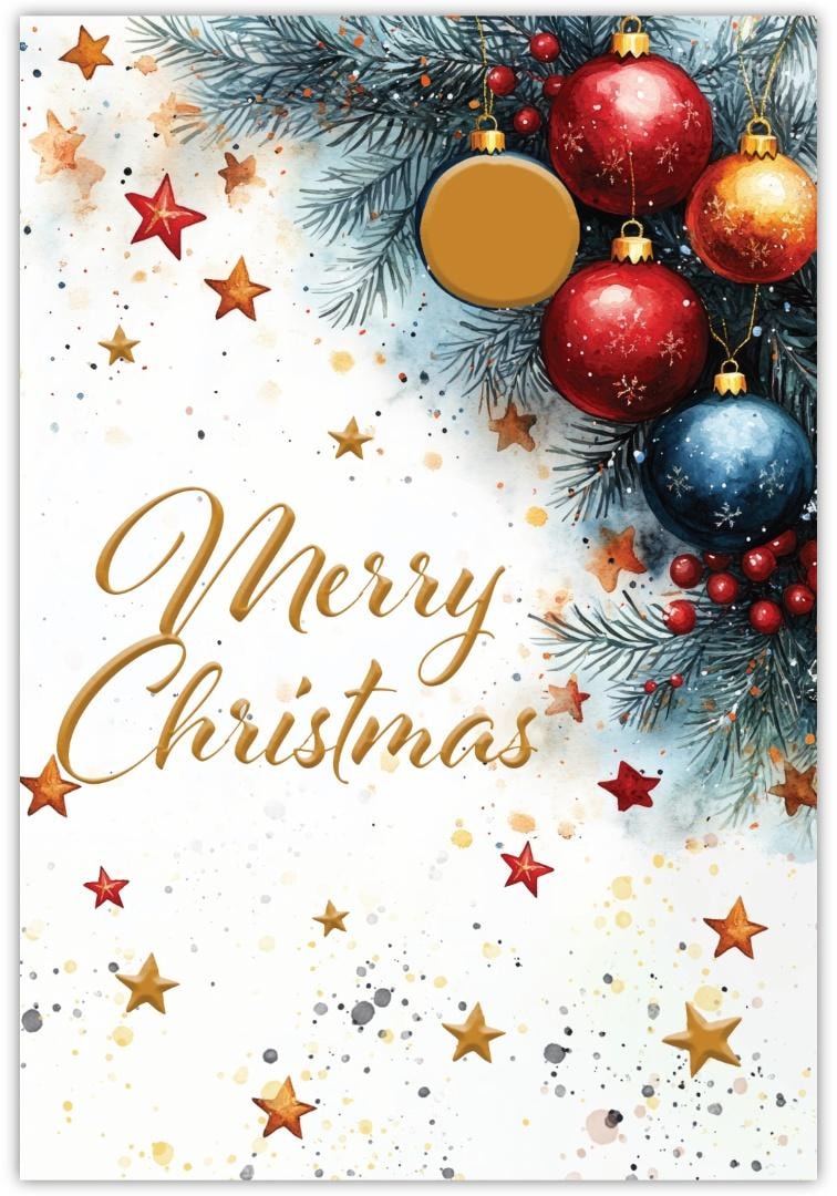 Christmas Card - Unique Christmas Gift