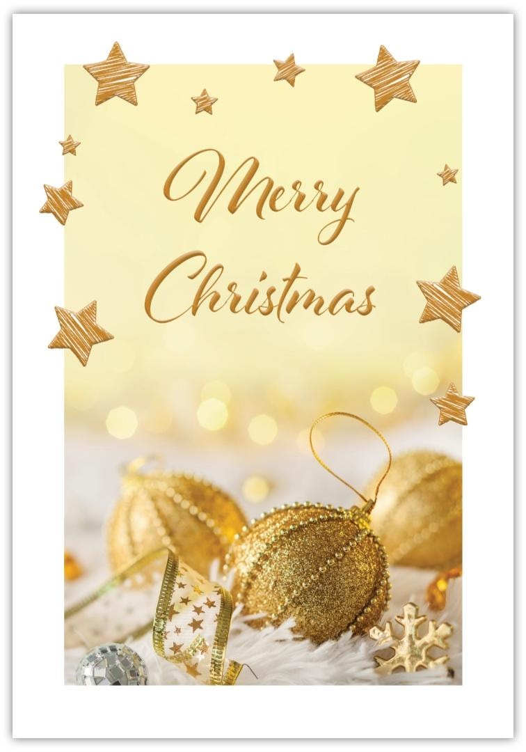Christmas Card - festive gift for loved ones