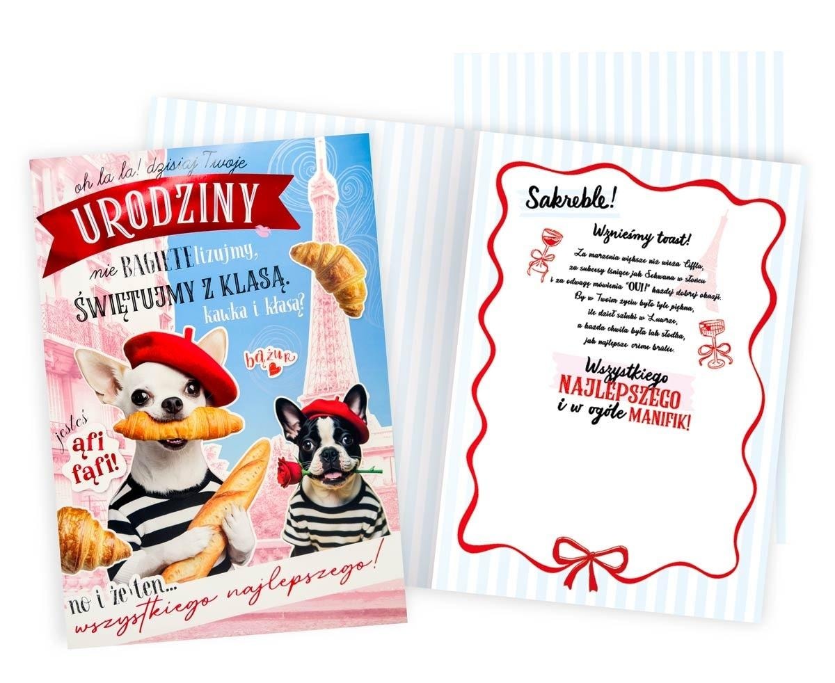 Kukartka Giant Birthday Card - Unique gift for the 18th birthday