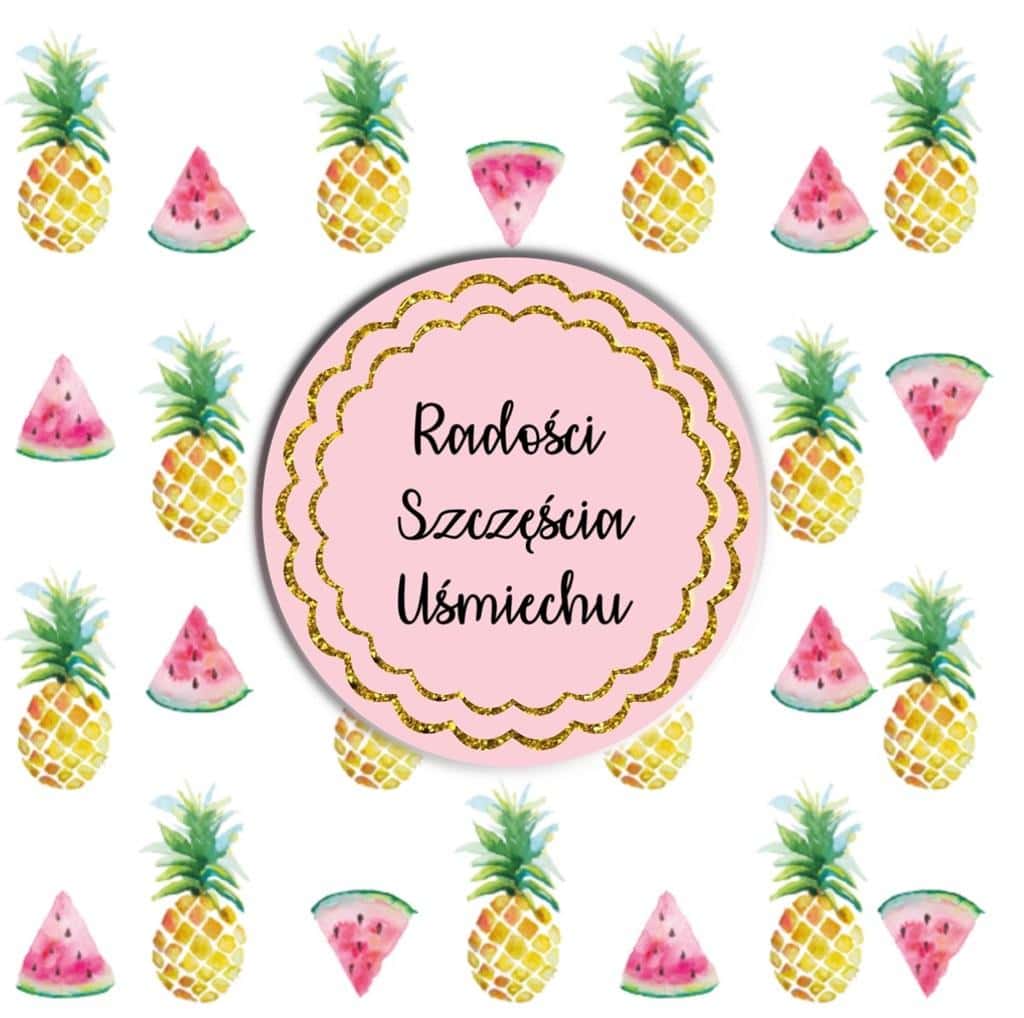 KW 3D Card Fruits - Unique greeting card with glitter