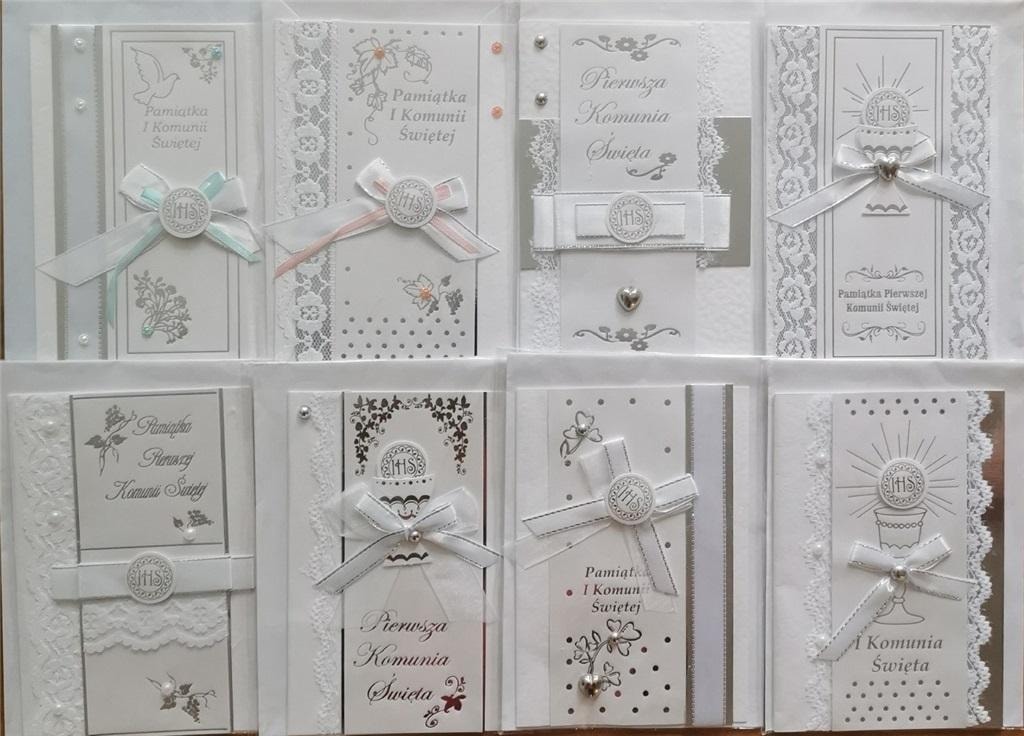 Handmade Communion card - unique gift with envelope