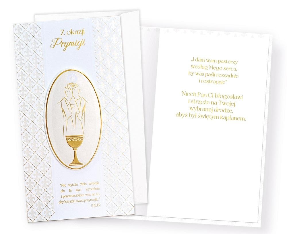 Passion Moments Card for first Mass - a special gift for the celebration