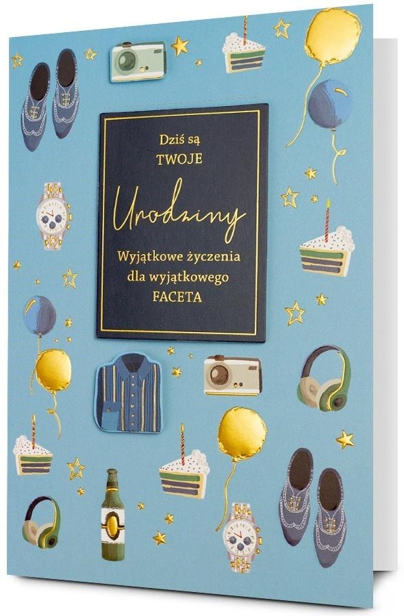 Ateneum Birthday Card for Men - A special gift for a birthday