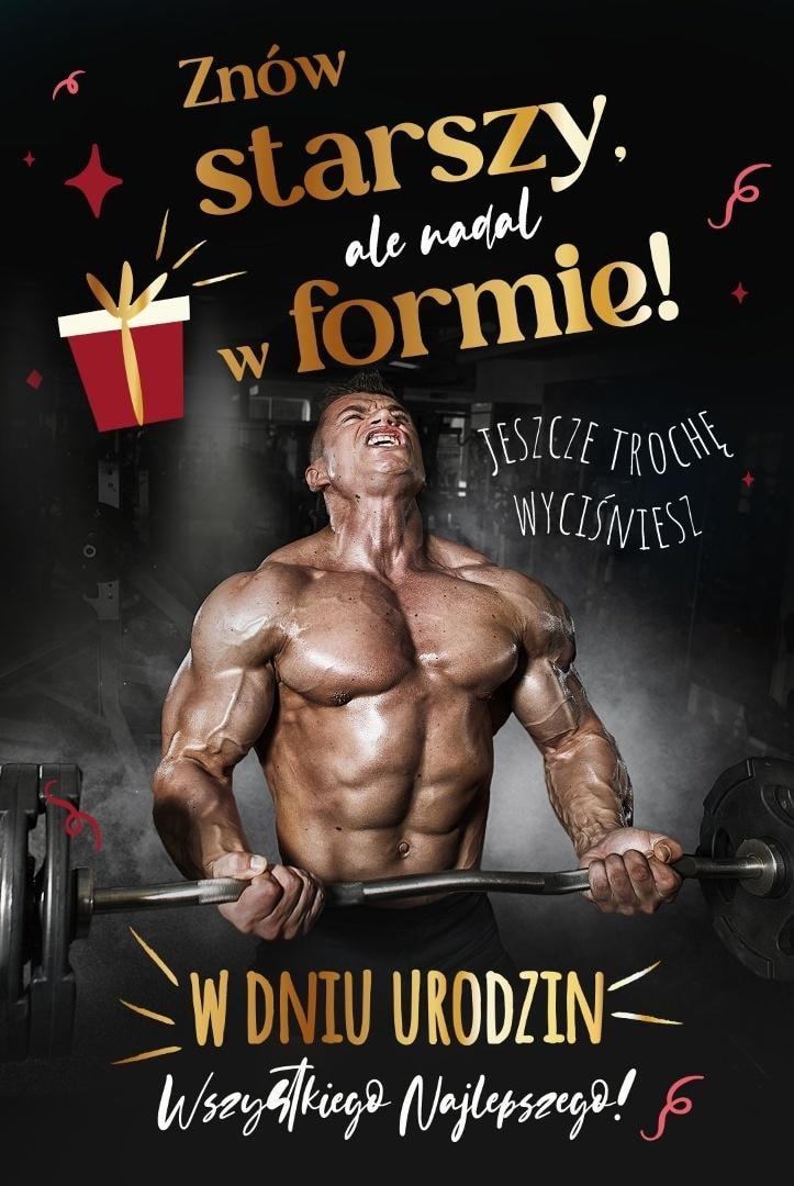 Birthday Card - Elegant gift with gold and silver embellishments