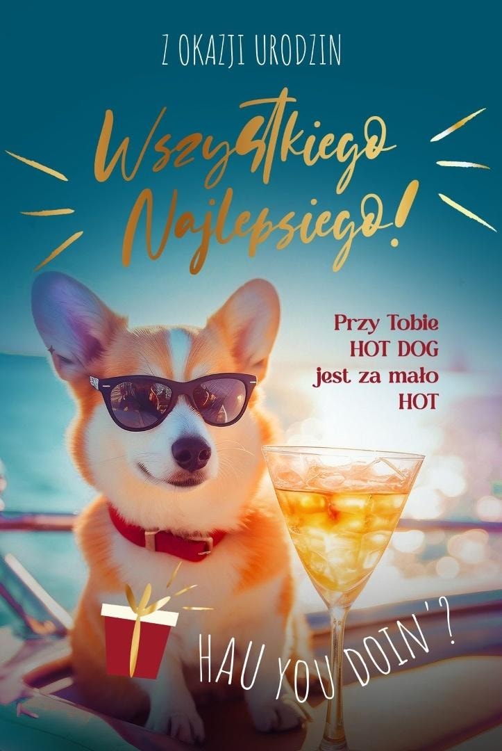 Armin Style Birthday Card - gold and silver embellishments, perfect gift