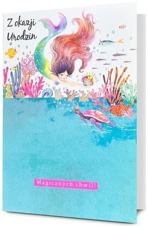 Pan Dragon Birthday Card with Envelope - perfect as a gift