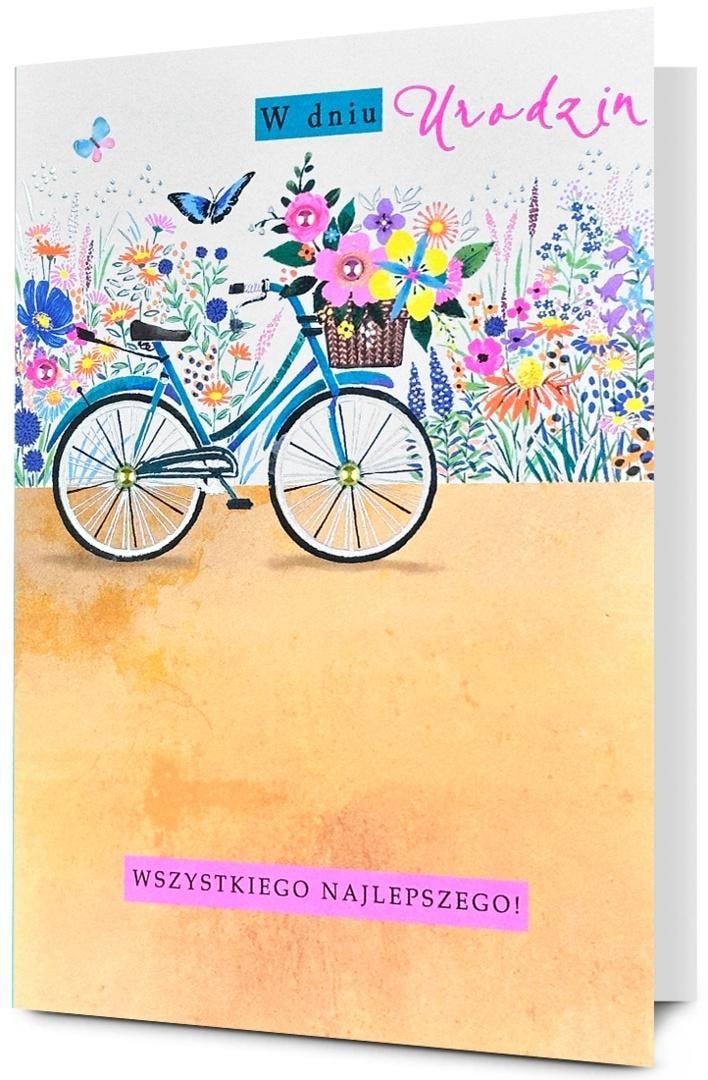 Pan Dragon Birthday Card with envelope - perfect as a gift