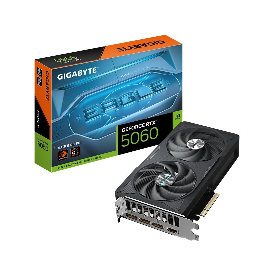 Gigabyte GeForce RTX 5060 EAGLE OC 8GB - Graphics card for demanding gamers