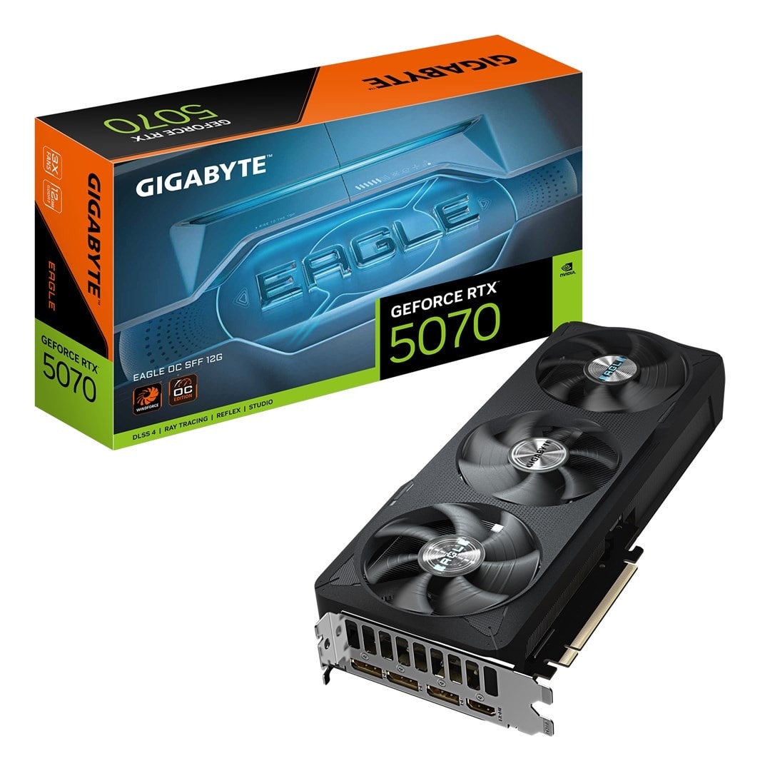 Gigabyte GeForce RTX 5070 EAGLE OC 12 GB - Excellent Graphics Card for Gamers