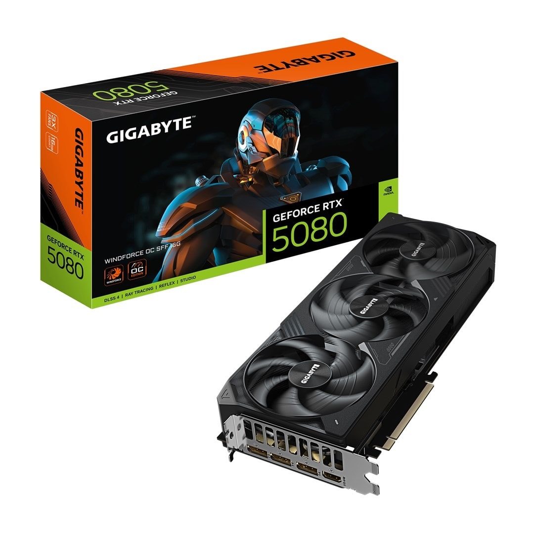Gigabyte GeForce RTX 5080 WINDFORCE OC SFF 16 GB - unmatched gaming performance
