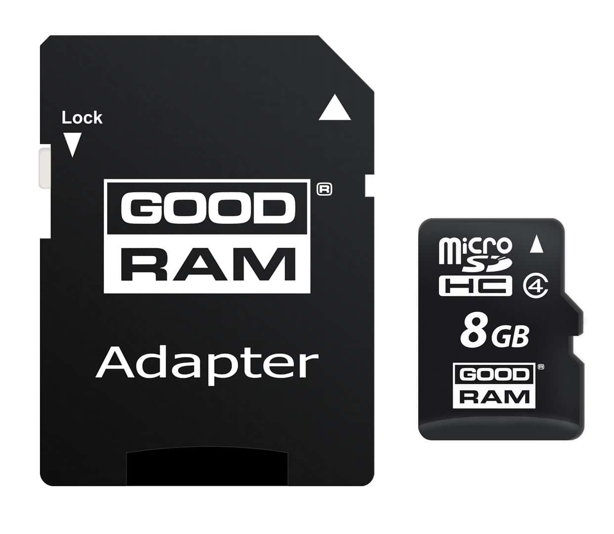 GoodRam Memory Card M40A-0080R11 8GB Class 4 - reliable memory for your devices