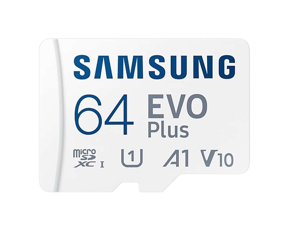 Samsung MicroSD EVO 64GB - fast memory card for your device