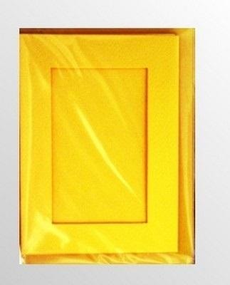 Galeria Hobby Passepartout card + yellow envelope 5pcs
