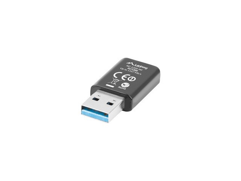 Lanberg AC1200 - USB 3.0 Network Adapter for fast internet