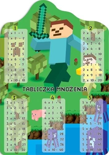 Multiplication table card A5 - educational aid for children