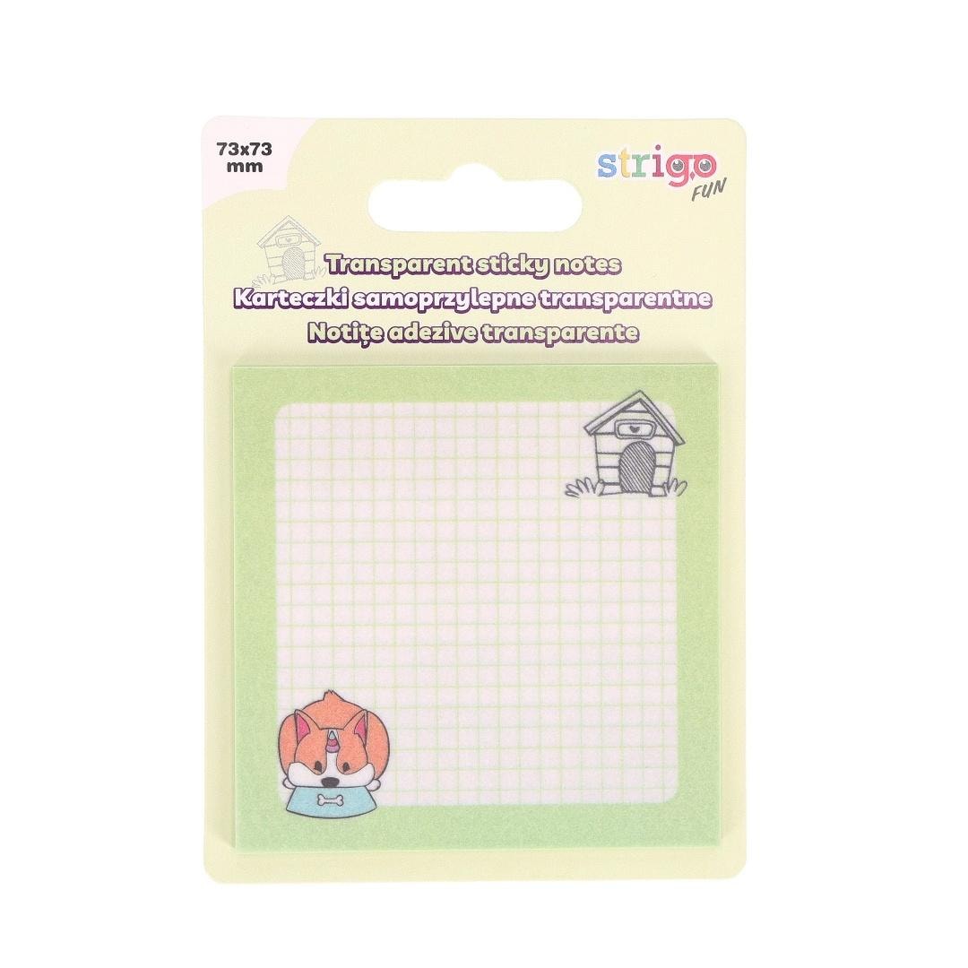 Strigo Self-adhesive notes 73x73mm 50 pcs green - ideal for notes