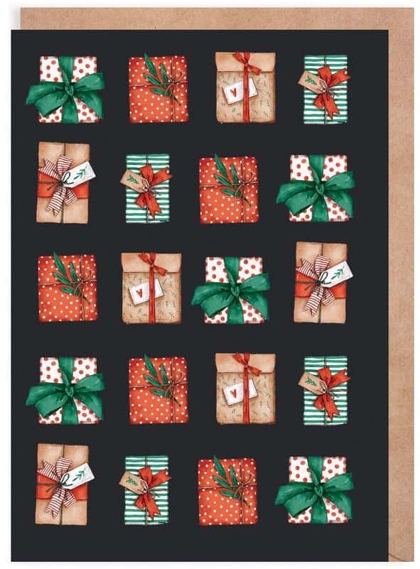 Cardie Christmas Card Gifts with Eco Envelope - perfect for holiday wishes