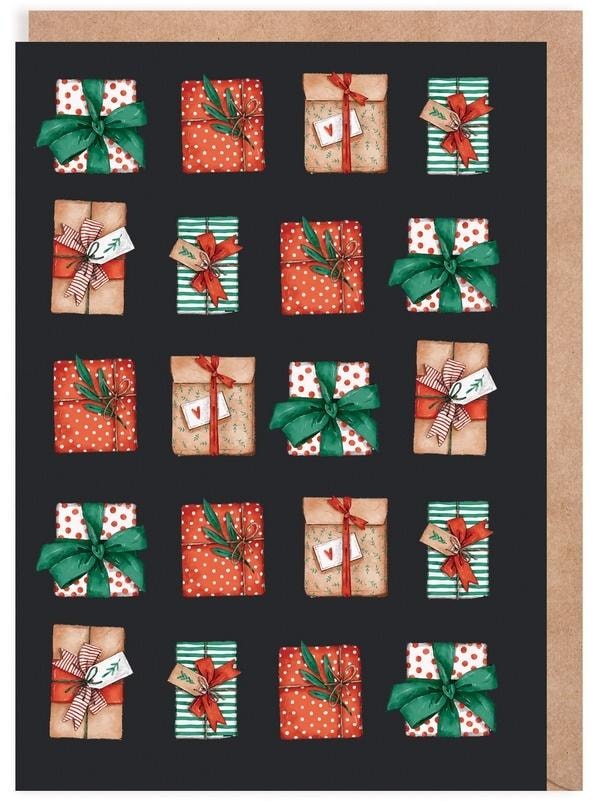 Cardie Christmas Card Gifts with Eco Envelope - perfect for holiday wishes