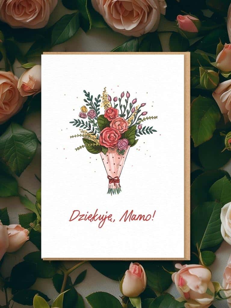 Thank You Mom Card - A special gift for beloved Mom