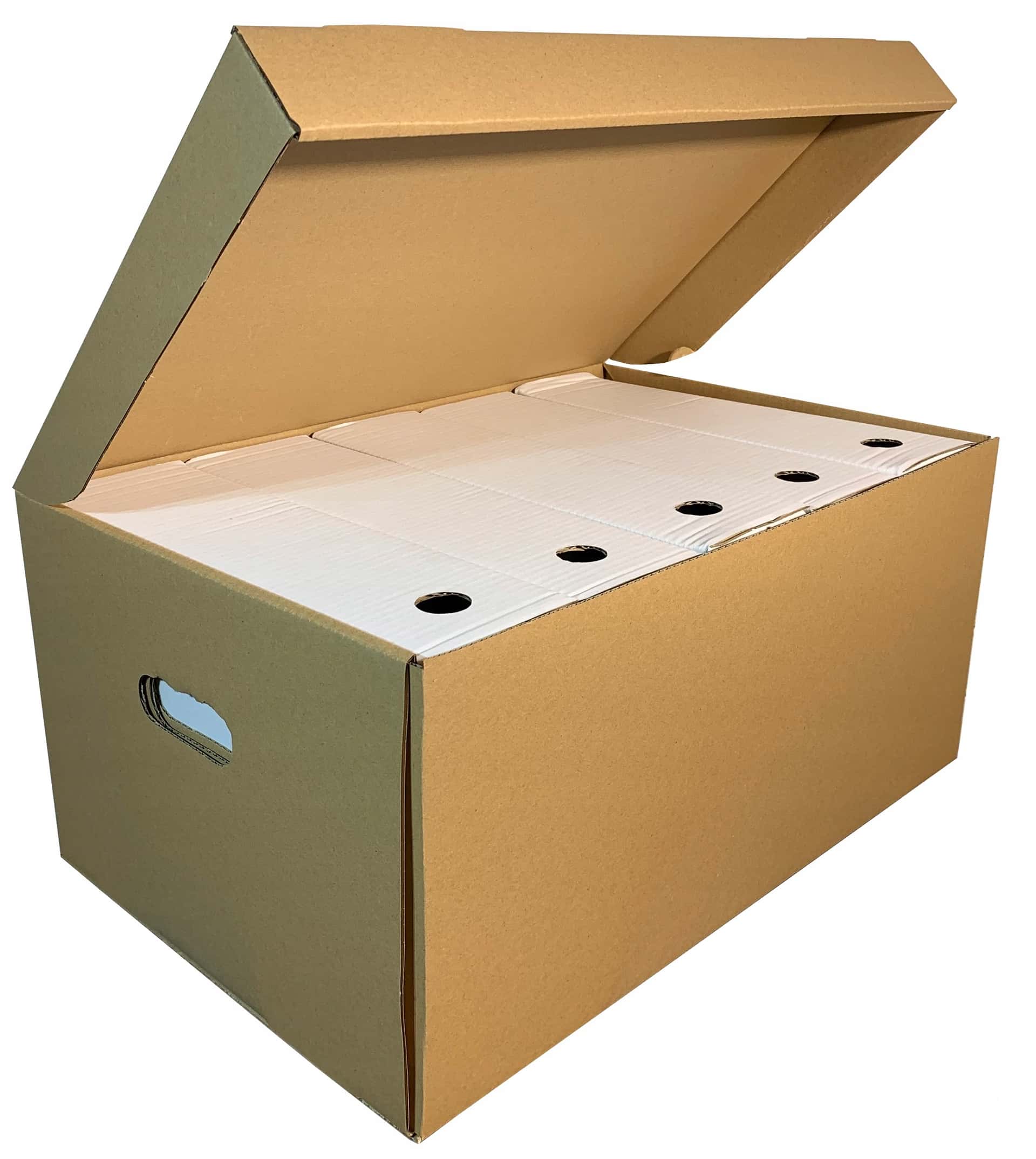 Medium cardboard box - ideal for packing and storing