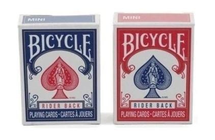 Bicycle Mini Deck - Compact deck of cards for solitaire on the go