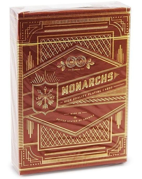 BICYCLE Monarchs Red - Classic playing cards