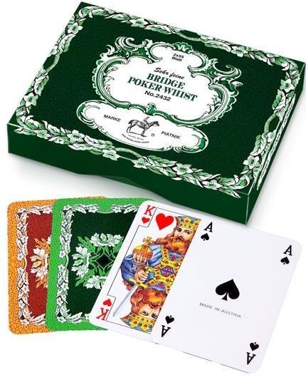 Piatnik Playing Cards Oak Leaves - 2 decks of classic playing cards
