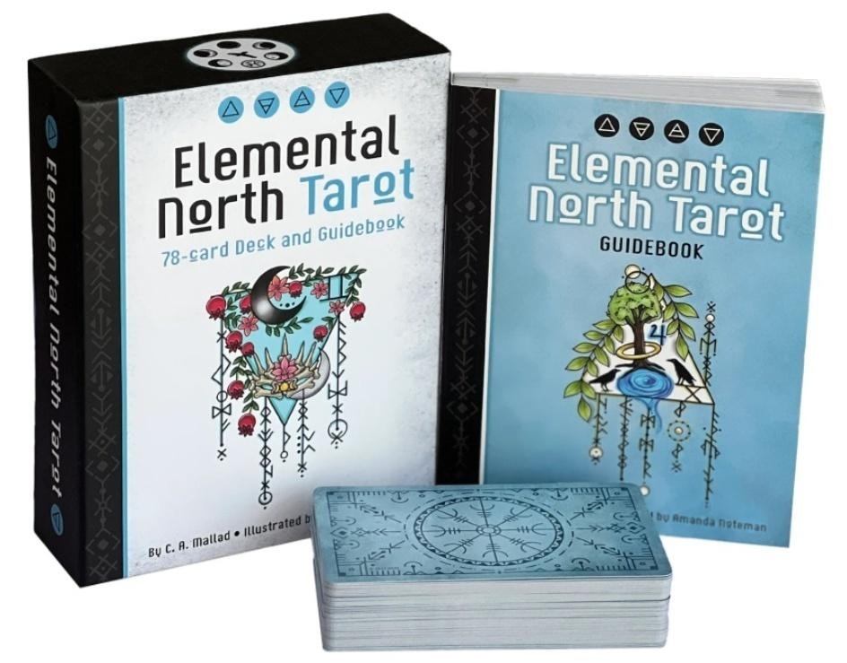 Elemental North Tarot - Tarot cards with guide