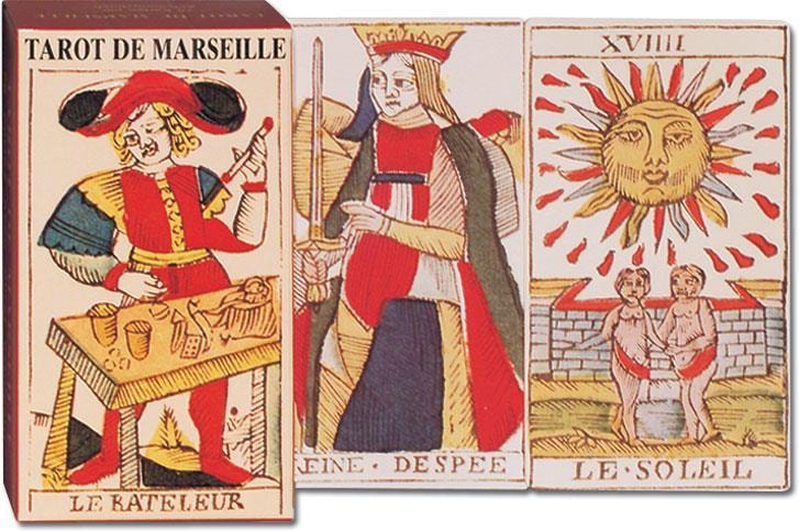 Piatnik Playing Cards Tarot of Marseilles - Discover the mysterious world of divination