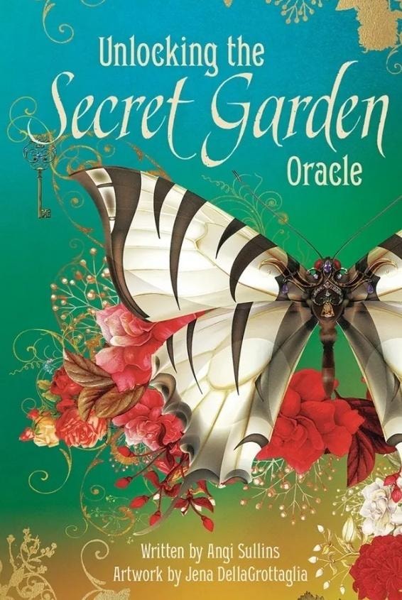 Unlocking the Secret Garden Oracle - Tarot cards with guide