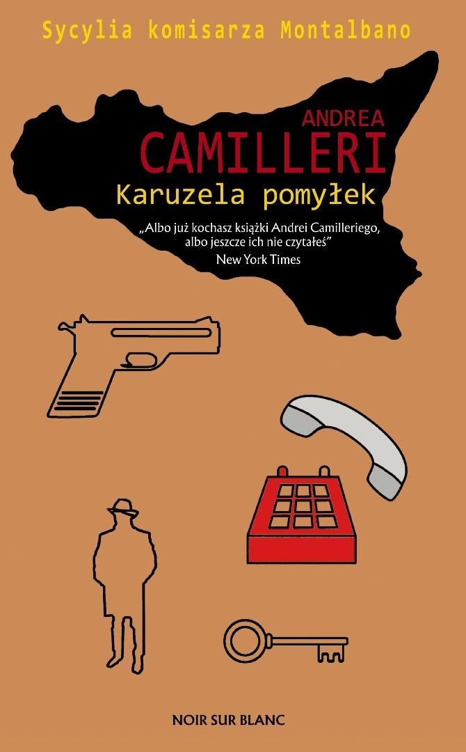 Andrea Camilleri - The carousel of mistakes - crime novel with Commissioner Montalbano