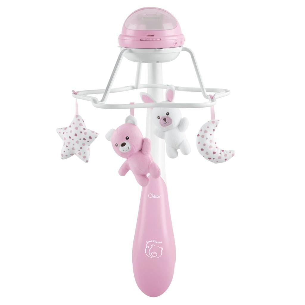 Chicco Rainbow 3in1 Mobile pink - perfect for the crib