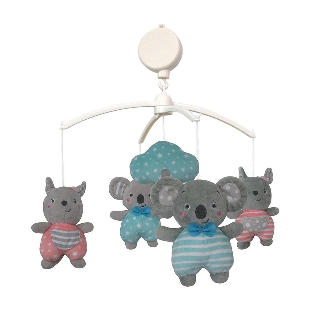 Baby Mix Cot Mobile Kangaroos and Koala - for a peaceful sleep of the baby
