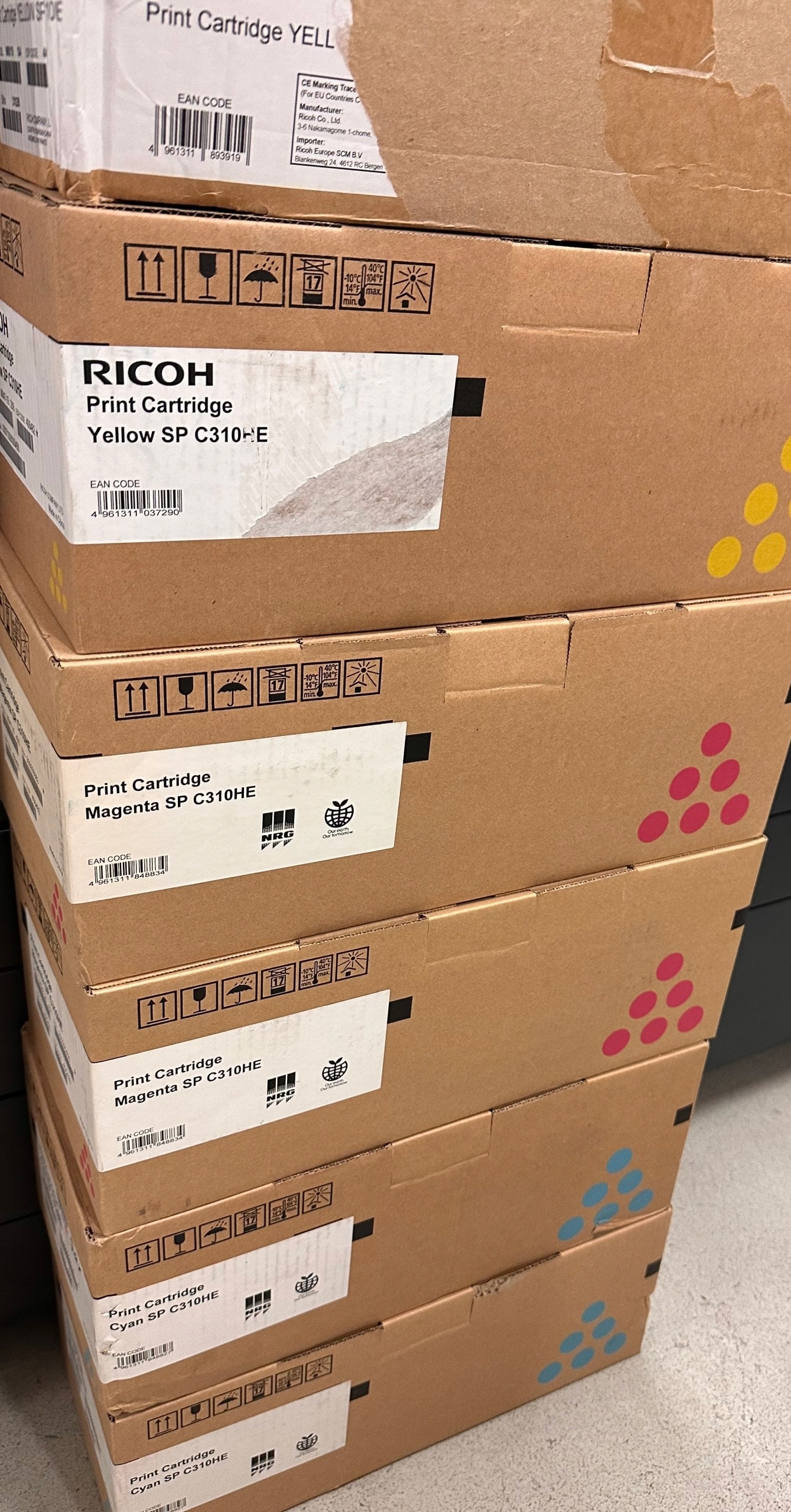 Ricoh SP C310HE Original Yellow Toner Cartridge - Quality Guarantee