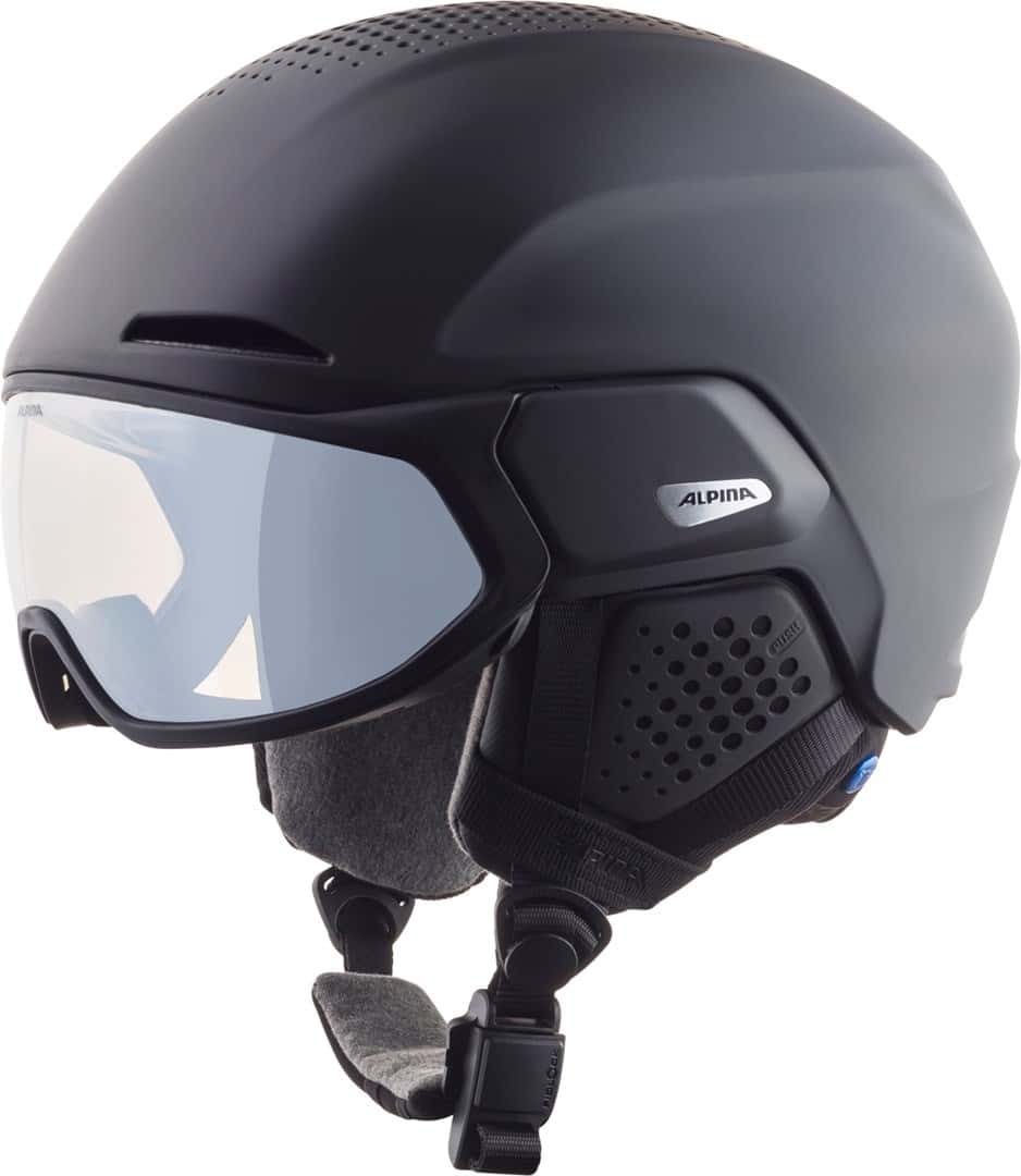 Alpina Alto V Ski helmet black matt - safety and style on the slopes