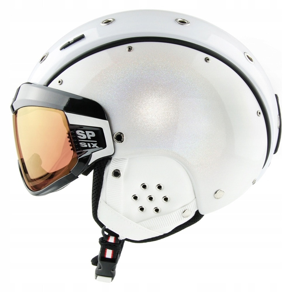 CASCO Helmet SP-6 Visor white M 54-58 - perfect for the slopes