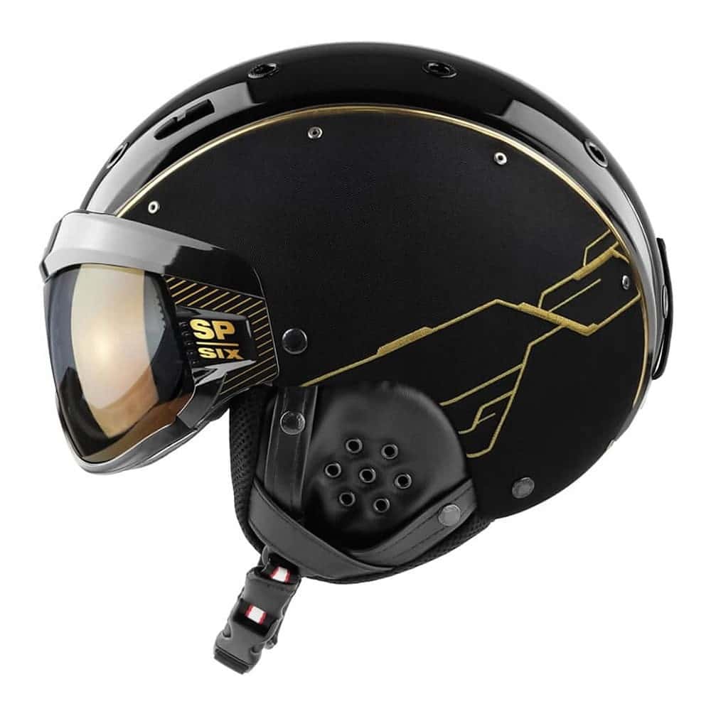 CASCO Helmet SP-6 Limited Race Carbon - Black-red, perfect for races