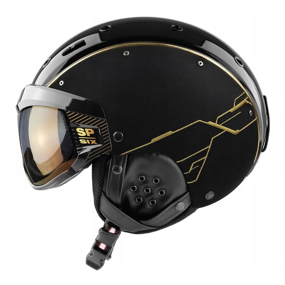 CASCO Helmet SP-6 Limited Race Carbon - Black-red, perfect for races