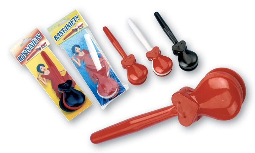 Castanets MIX - Wooden percussion instruments for everyone