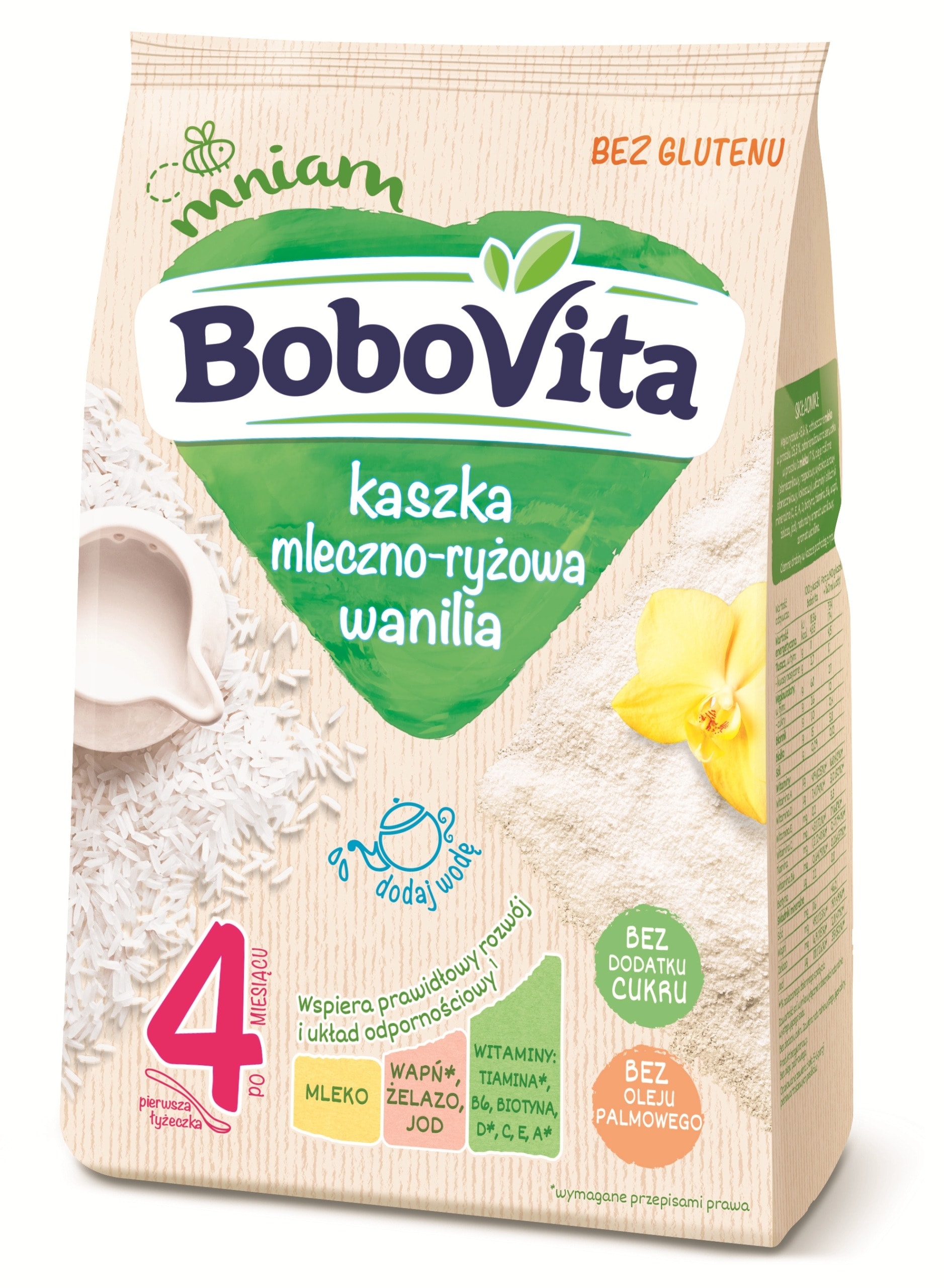 BoboVita Milk-rice porridge vanilla - ideal for babies after 6 months