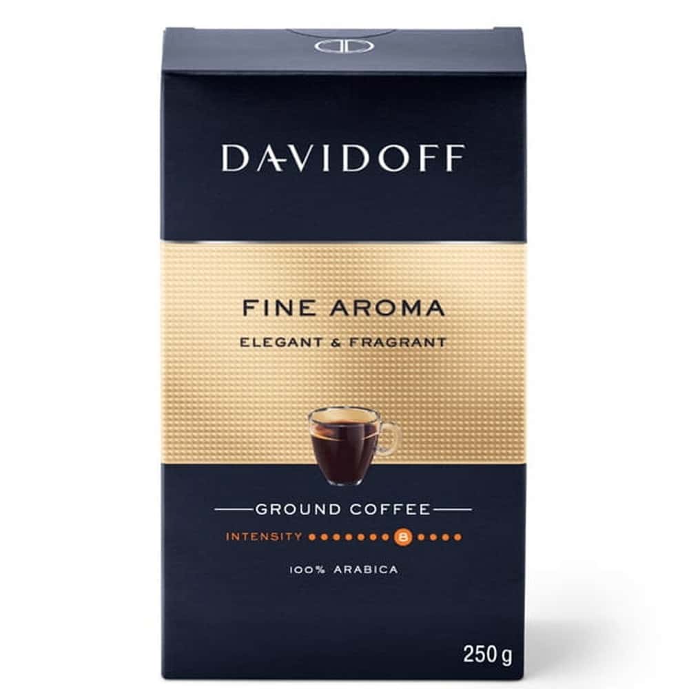 Davidoff Fine Aroma - Ground Coffee 250 g - Refined taste for every day