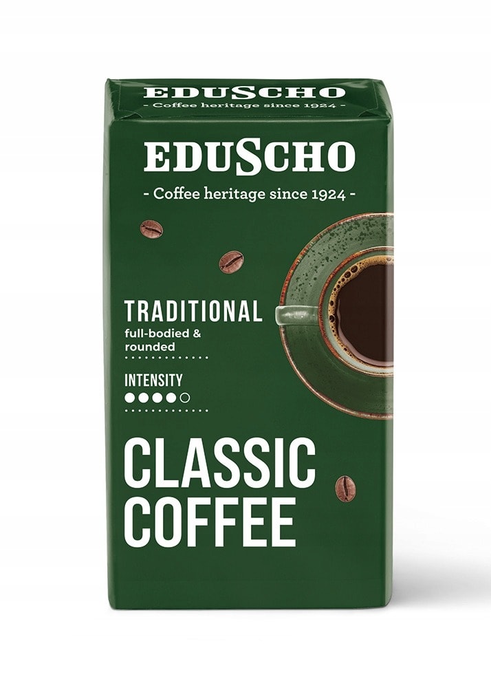 Eduscho Ground Coffee Traditional - 500 g for lovers of classic taste