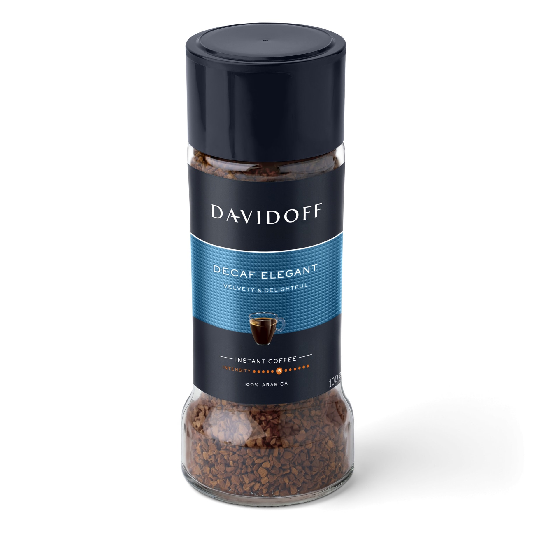 Davidoff decaffeinated instant coffee 100g - perfect for the evening