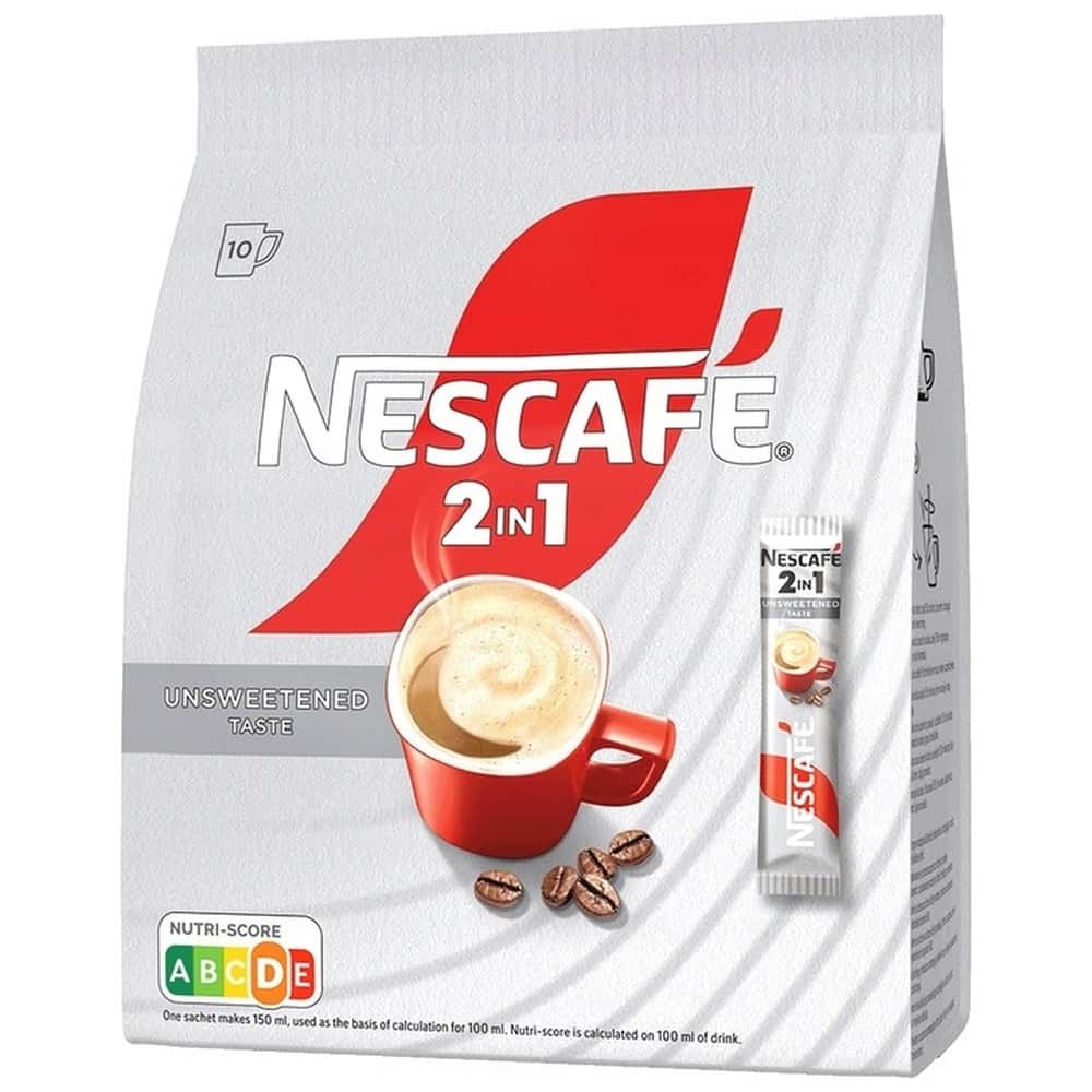 Nescafé 2in1 instant coffee with creamer - perfect for a quick start to the day