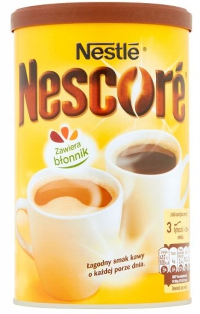 Nescoré Soluble coffee with chicory 260g - ideal for a good start to the day